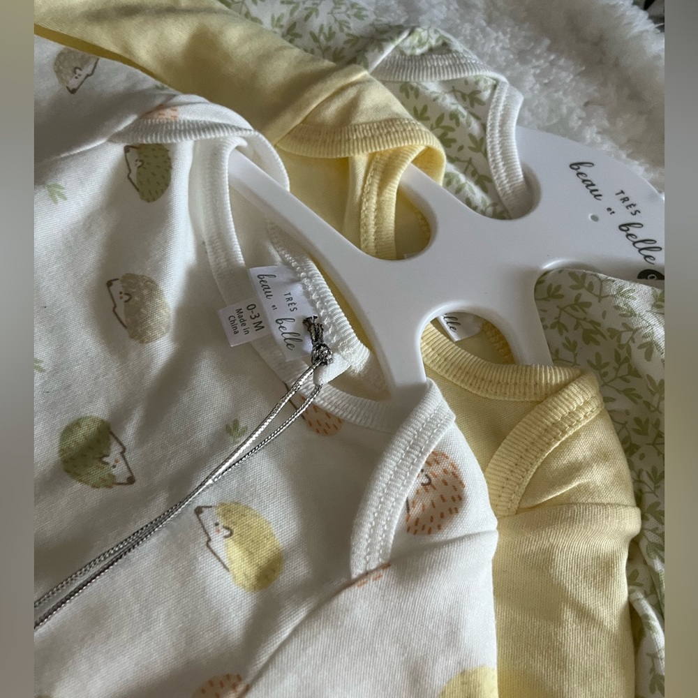 Long sleeve onesies brand new 0-3 months